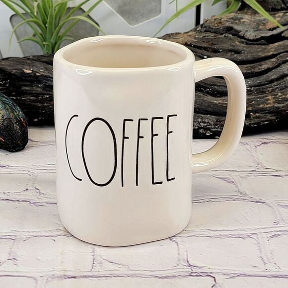 Rae Dunn COFFEE Ceramic Mug - Picture 1 of 9